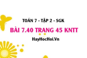 Bài 7.40 trang 45 Toán 7 Tập 2 Kết nối tri thức: Bí quyết tính nhanh giá trị đa thức
